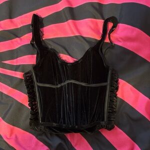 victoria’s secret corset teddy bodysuit
